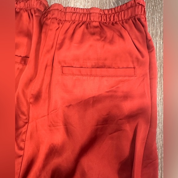 NWT VINCE Drop-Waist Fluid Pull-On Pant Elastic Smocked Waist XL - Picture 15 of 16